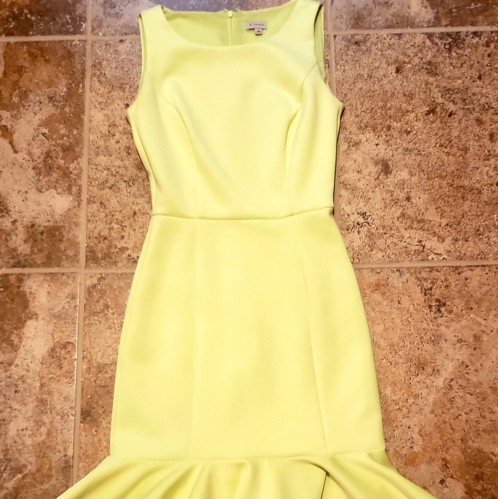 Lime Green Dress
